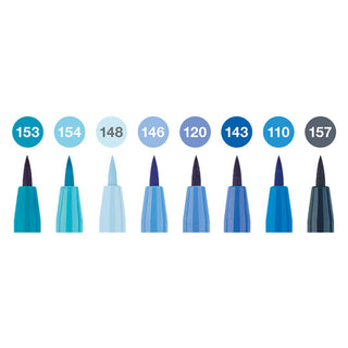 Pitt Artist Pen¨ The Blues - Wallet of 8 - #167173