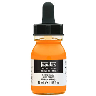 Acrylic Ink 30ml Jar, Yellow Orange Azo