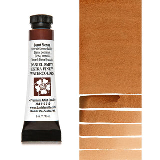 Extra Fine Watercolor Tube, 5ml - Burnt Sienna
