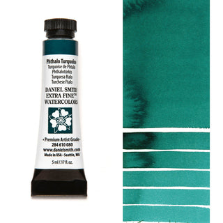 Extra Fine Watercolor Tube, 5ml - Phthalo Turquoise