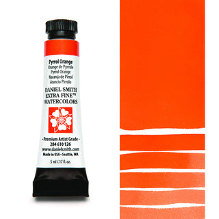 Extra Fine Watercolor Tube, 5ml - Pyrrol Orange