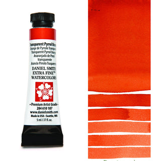 Extra Fine Watercolor Tube, 5ml - Transparent Pyrrol Orange