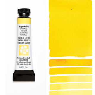 Extra Fine Watercolor Tube, 5ml - Mayan Yellow