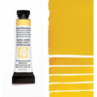 Extra Fine Watercolor Tube, 5ml - Cadmium Yellow Deep Hue