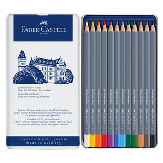 Goldfaber Aqua watercolour pencil, tin of 12