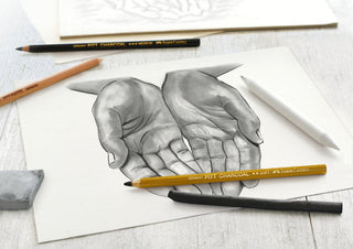 Goldfaber Sketch set, charcoal