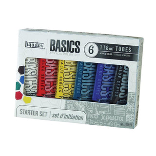 Basics Acrylic Set, 6 x 118ml - Starter