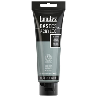 Basics Acrylic 118ml Tube, Blue Gray