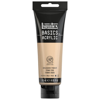 Basics Acrylic 118ml Tube, Unbleached Titanium