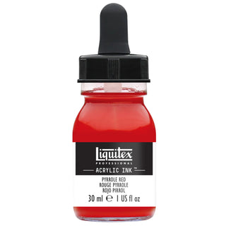 Acrylic Ink 30ml Jar, Pyrrole Red