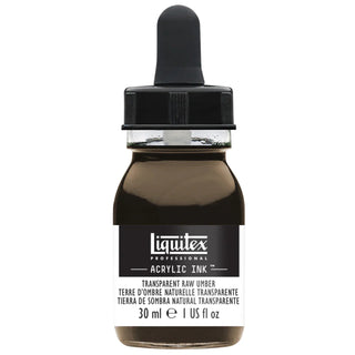 Acrylic Ink 30ml Jar, Transparent Raw Umber