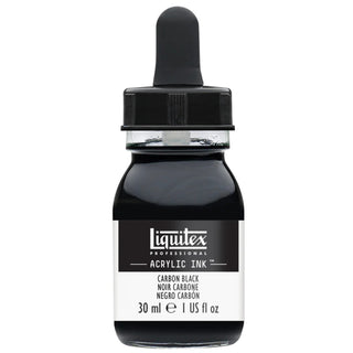 Acrylic Ink 30ml Jar, Carbon Black