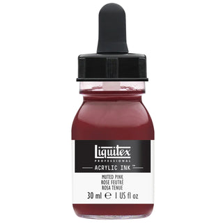 Acrylic Ink 30ml Jar, Muted Pink