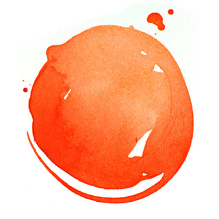 Acrylic Ink 30ml Jar, Fluorescent Orange