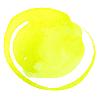 Acrylic Ink 30ml Jar, Fluorescent Yellow