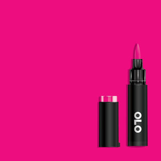 Brush Half Marker, RV0.4 Hot Pink