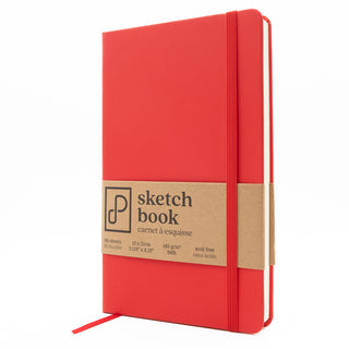 Sketch Book, 13cm x 21cm, Fiesta Red