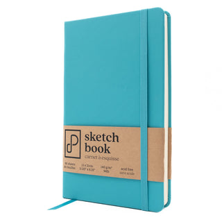 Sketch Book, 13cm x 21cm, Lost Teal