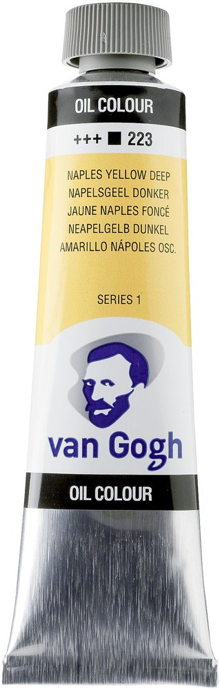 Van Gogh Oil Color Tube, 223 Naples Yellow Deep (40ml)