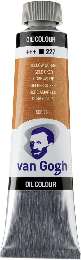 Van Gogh Oil Color Tube, 227 Yellow Ochre (40ml)