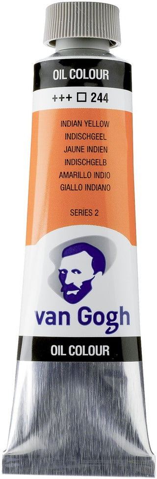 Van Gogh Oil Color Tube, 244 Indian Yellow (40ml)