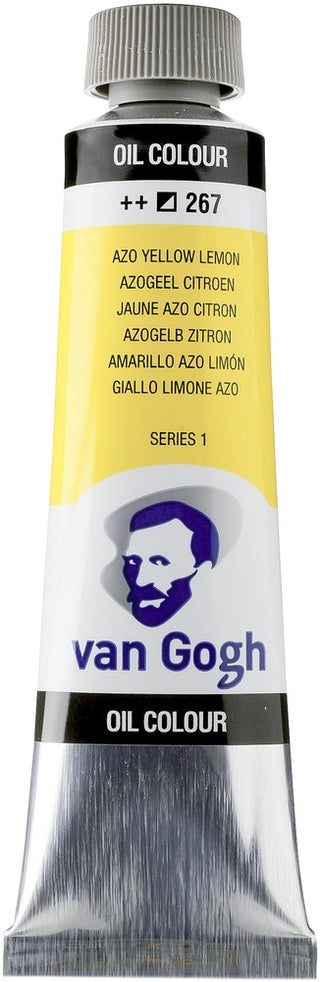 Van Gogh Oil Color Tube, 267 Azo Yellow Lemon (40ml)