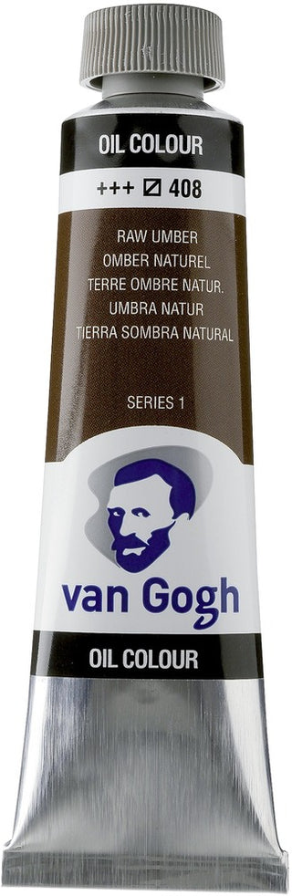 Van Gogh Oil Color Tube, 408 Raw Umber (40ml)