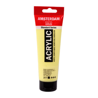 Amsterdam Standard Series Acrylic 120ml, 217 Permanent Lemon Yellow Light