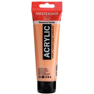Amsterdam Standard Series Acrylic 120ml, 224 Naples Yellow Red