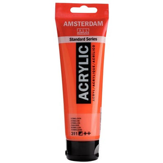Amsterdam Standard Series Acrylic 120ml, 311 Vermillion
