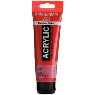 Amsterdam Standard Series Acrylic 120ml, 318 Carmine