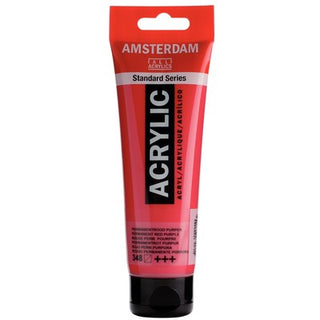 Amsterdam Standard Series Acrylic 120ml, 348 Permanent Red Purple