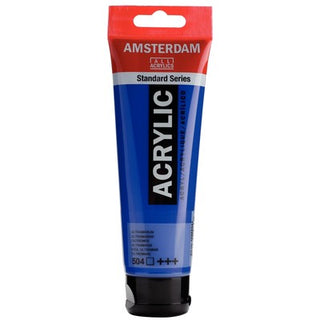 Amsterdam Standard Series Acrylic 120ml, 504 Ultramarine