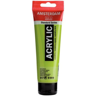 Amsterdam Standard Series Acrylic 120ml, 617 Yellowish Green