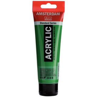 Amsterdam Standard Series Acrylic 120ml, 618 Permanent Green Light
