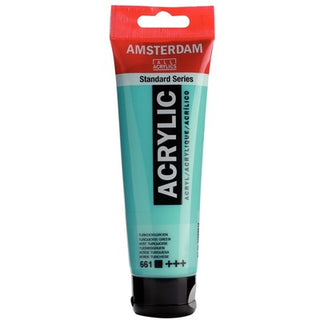 Amsterdam Standard Series Acrylic 120ml, 661 Turquiose Green
