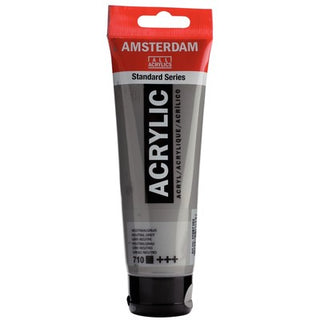 Amsterdam Standard Series Acrylic 120ml, 710 Neutral Grey