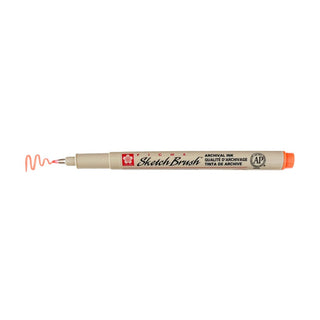 Pigma Sketch Brush Pen, 0.25mm - Orange