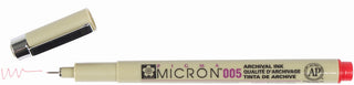 Pigma Micron 005 Pen, 0.20mm - Red