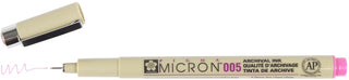 Pigma Micron 005 Pen, 0.20mm - Rose