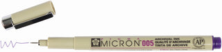 Pigma Micron 005 Pen, 0.20mm - Purple