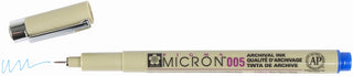 Pigma Micron 005 Pen, 0.20mm - Blue