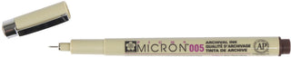 Pigma Micron 005 Pen, 0.20mm - Sepia
