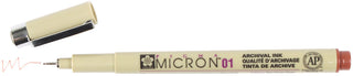 Pigma Micron 01 Pen, 0.25mm - Brown