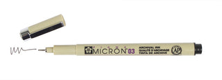 Pigma Micron 03 Pen, 0.35mm - Black