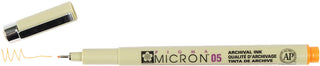 Pigma Micron 05 Pen, 0.45mm - Orange