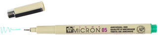 Pigma Micron 05 Pen, 0.45mm - Green
