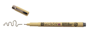 Pigma Micron 08 Pen, 0.50mm - Cool Gray