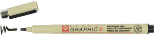 Pigma Graphic Pen, 2mm - Black