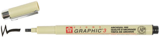 Pigma Graphic Pen, 3mm - Black